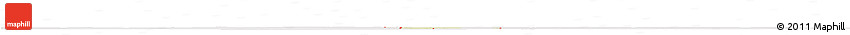 Physical Horizon Map of ZIP Code 58558, cropped outside