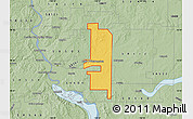 Savanna Style Map of ZIP code 58558