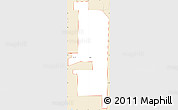 Classic Style Simple Map of ZIP code 58558
