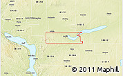 Physical 3D Map of ZIP code 58560