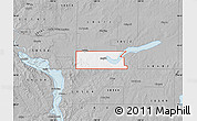 Gray Map of ZIP code 58560