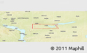 Physical Panoramic Map of ZIP code 58560