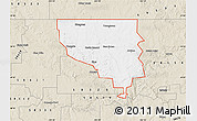 Classic Style Map of ZIP code 58563