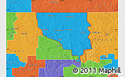 Political Map of ZIP code 58563