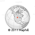 Outline Map of ZIP Code 58563