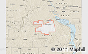 Classic Style Map of ZIP code 58566