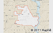 Classic Style Map of ZIP code 58570