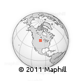 Outline Map of ZIP Code 58570