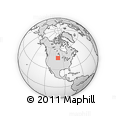 Outline Map of ZIP Code 58572