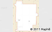 Classic Style Simple Map of ZIP code 58572