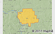 Savanna Style Map of ZIP code 58579