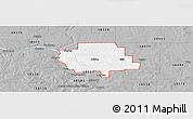 Gray Panoramic Map of ZIP code 58579