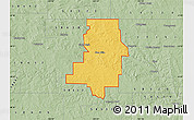 Savanna Style Map of ZIP code 58631
