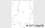 Blank Simple Map of ZIP code 58631