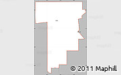 Gray Simple Map of ZIP code 58638