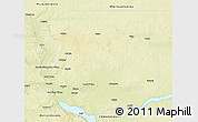 Physical 3D Map of Burleigh County
