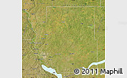 Satellite Map of Burleigh County
