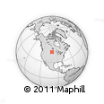 Outline Map of Burleigh County
