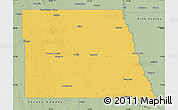 Savanna Style Map of Grand Forks County
