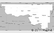 Gray Simple Map of McLean County