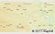 Physical 3D Map of Morton County