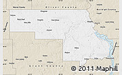 Classic Style Map of Morton County