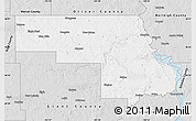Silver Style Map of Morton County