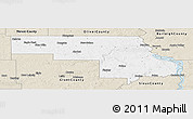 Classic Style Panoramic Map of Morton County