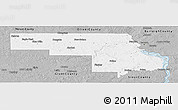 Gray Panoramic Map of Morton County