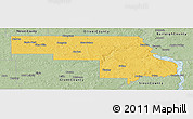 Savanna Style Panoramic Map of Morton County