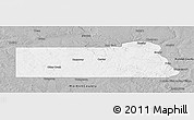 Gray Panoramic Map of Oliver County