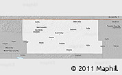 Gray Panoramic Map of Rolette County