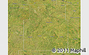 Satellite Map of Sheridan County