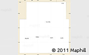 Classic Style Simple Map of Sheridan County