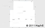 Silver Style Simple Map of Sheridan County, single color outside