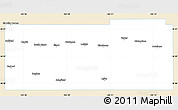 Classic Style Simple Map of Stark County, single color outside