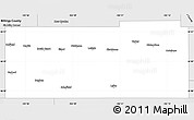 Silver Style Simple Map of Stark County