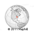 Outline Map of ZIP Code 43112
