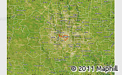 Satellite Map of ZIP code 43215