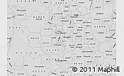 Silver Style Map of ZIP code 43215
