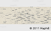 Classic Style Panoramic Map of ZIP code 43231