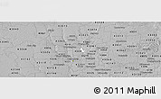 Gray Panoramic Map of ZIP code 43231