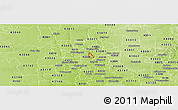 Physical Panoramic Map of ZIP code 43231