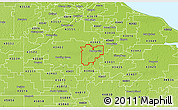 Physical 3D Map of ZIP code 43450