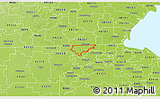 Physical 3D Map of ZIP code 43560