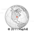 Outline Map of ZIP Code 43602