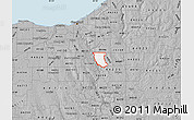 Gray Map of ZIP code 44067