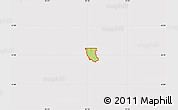 Physical Map of ZIP code 44067, cropped outside