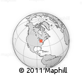 Outline Map of ZIP Code 44121