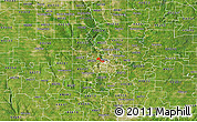 Satellite 3D Map of ZIP code 44302